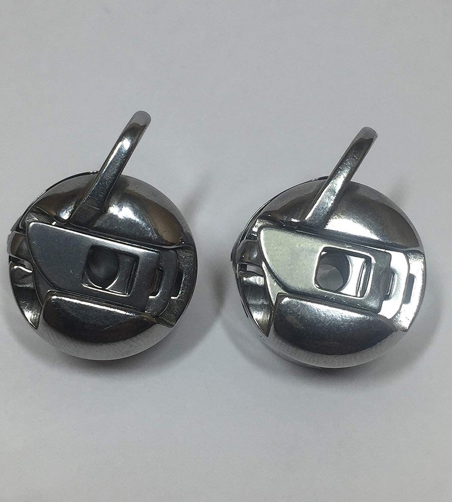 Replacement Bobbin Cases for Front Loading 15 Class Sewing Machines Two Count