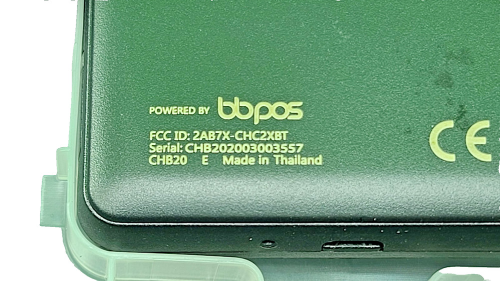 NEW BBPOS Chipper 2X BT CHB29 - Bluetooth NFC Card Reader