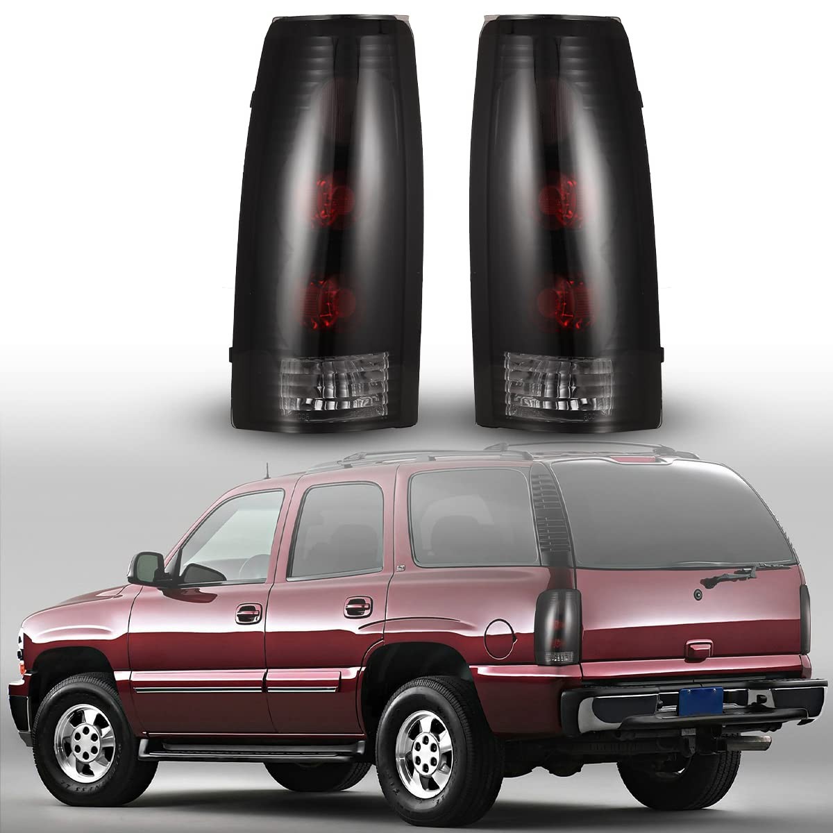 Tail Lights for GMC Yukon 1992-1999 / Chevy Suburban Tahoe 1992-1999