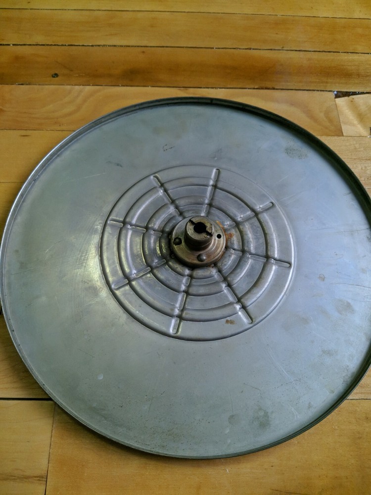 Vintage Victor Talking Machine VV-XIa Phonograph Player part Green Turn Table