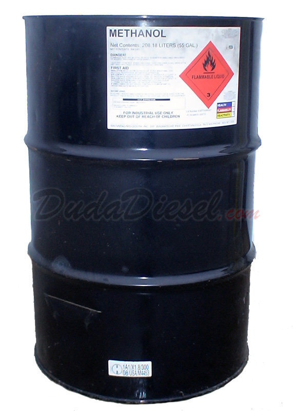 Duda Energy Industrial Grade Methanol, 99.65+% Purity Methyl Alcohol