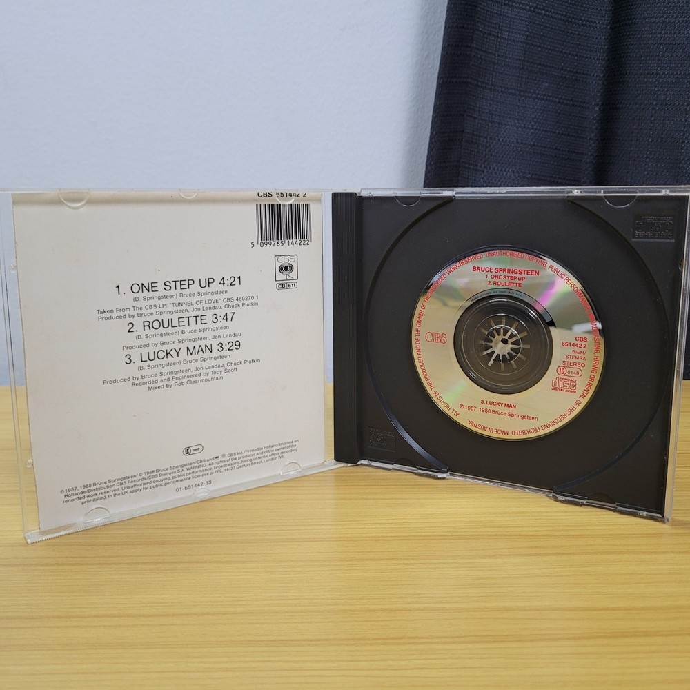Bruce Springsteen One Step Up 3" Mini CD Single CBS Records