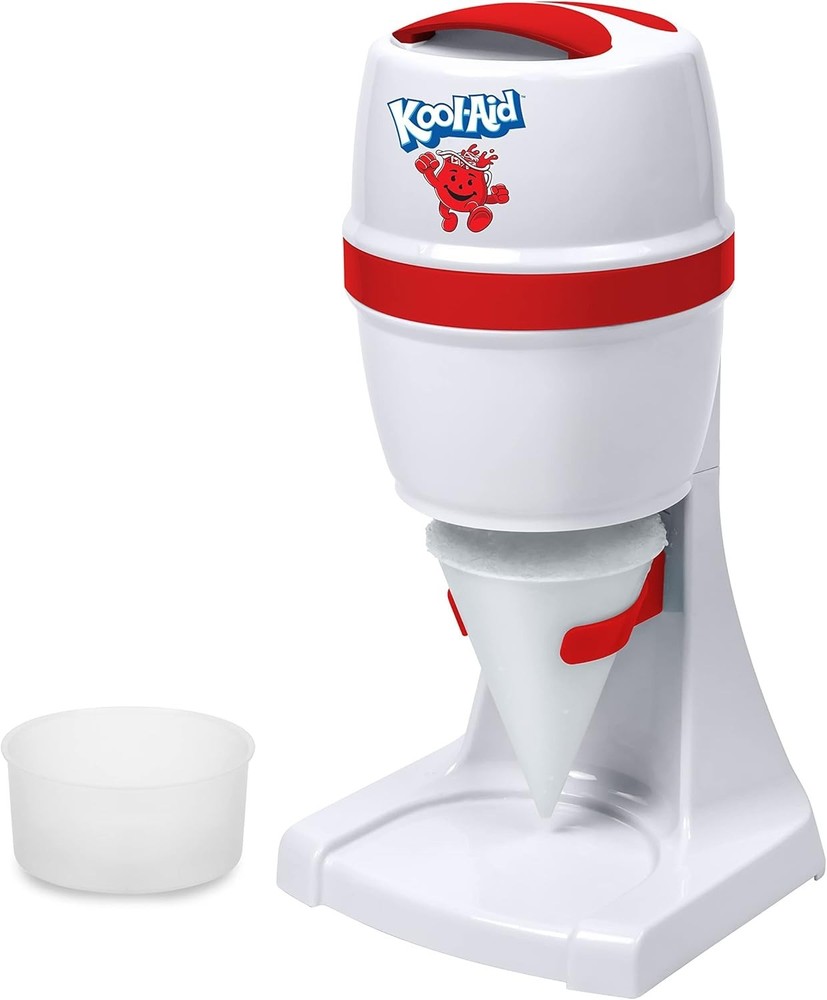 Kool-Aid Shave Ice & Snow Cone Maker Includes Reusable Cup & Two Ice Molds