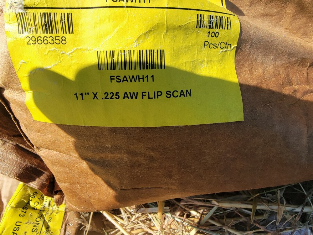 100 Pack Flip Scan Metal Peg Board Hook