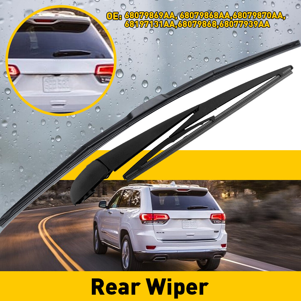 Rear Windshield Back Wiper Arm Blade Set For 2011 2012-2017 Jeep Grand Cherokee