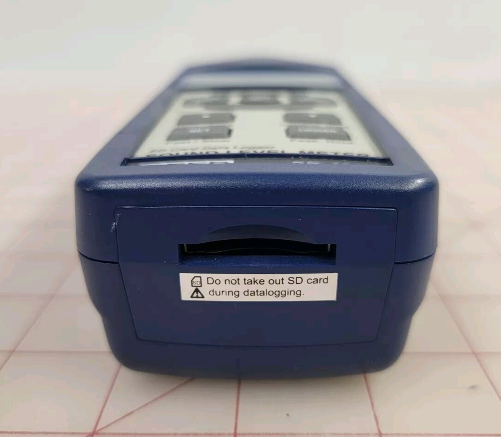 REED SD-4023 HANDHELD SOUND LEVEL METER SD CARD DATA LOGGER