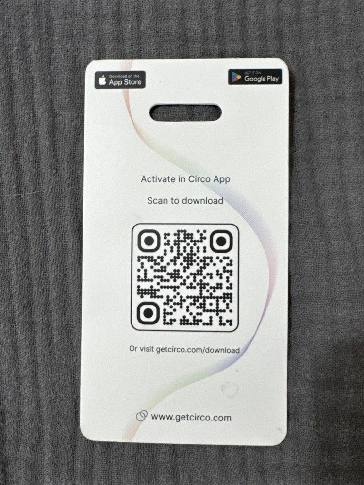 Circo Mini Smart Digital Business Card NFC Bluetooth Tag New In Package