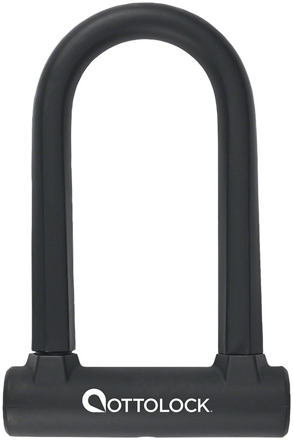 OTTOLOCK SIDEKICK Compact Silicone-Coated U-Lock - Lightweight 12mm Double