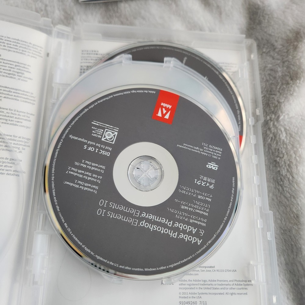 Adobe Photoshop Elements 10 for PC, Mac Includes serial number