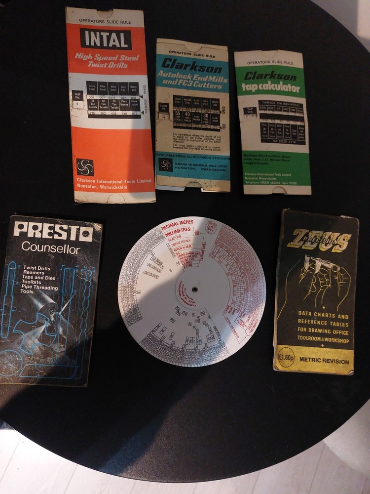 Engineers Data Charts Reference Books and Calculators