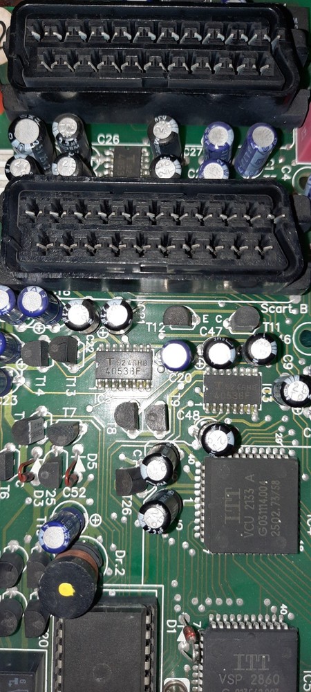 Board With Circuits And Connectors