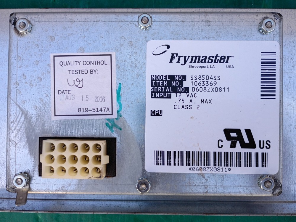 Frymaster SS8504SS / 1063369 Solid State Analog Gas Controller 12VAC
