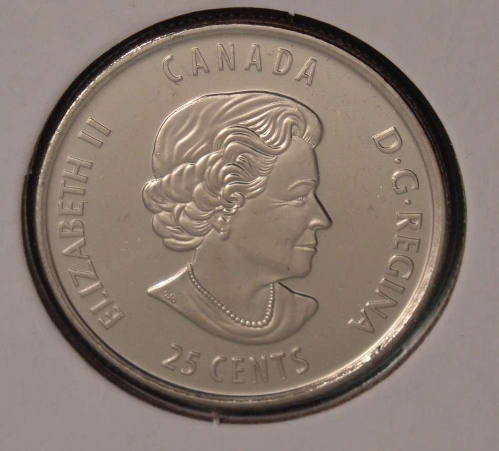 2017 Canada 25 Cent (quarter) Stanley Cup - Direct From Mint Roll