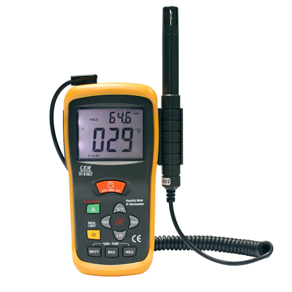 CEM DT-616CT Handheld High Precision Humidity Temperature Meter