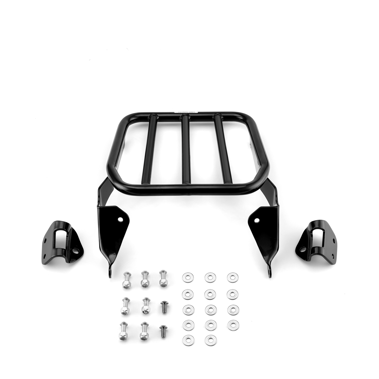 Gloss Black Sport Luggage Rack For Harley Softail FLDE FLHC FXBB FXST 2018-2025