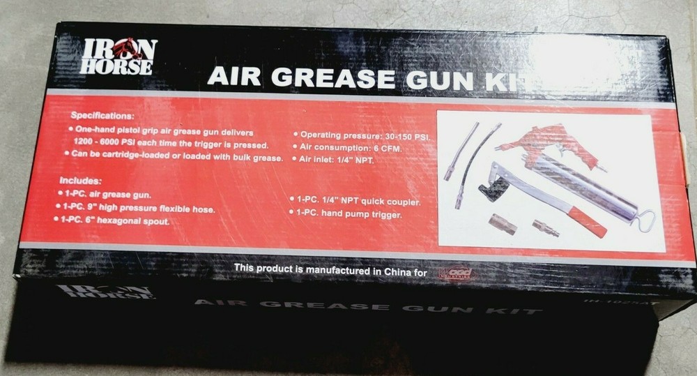Air Grease Gun Kit