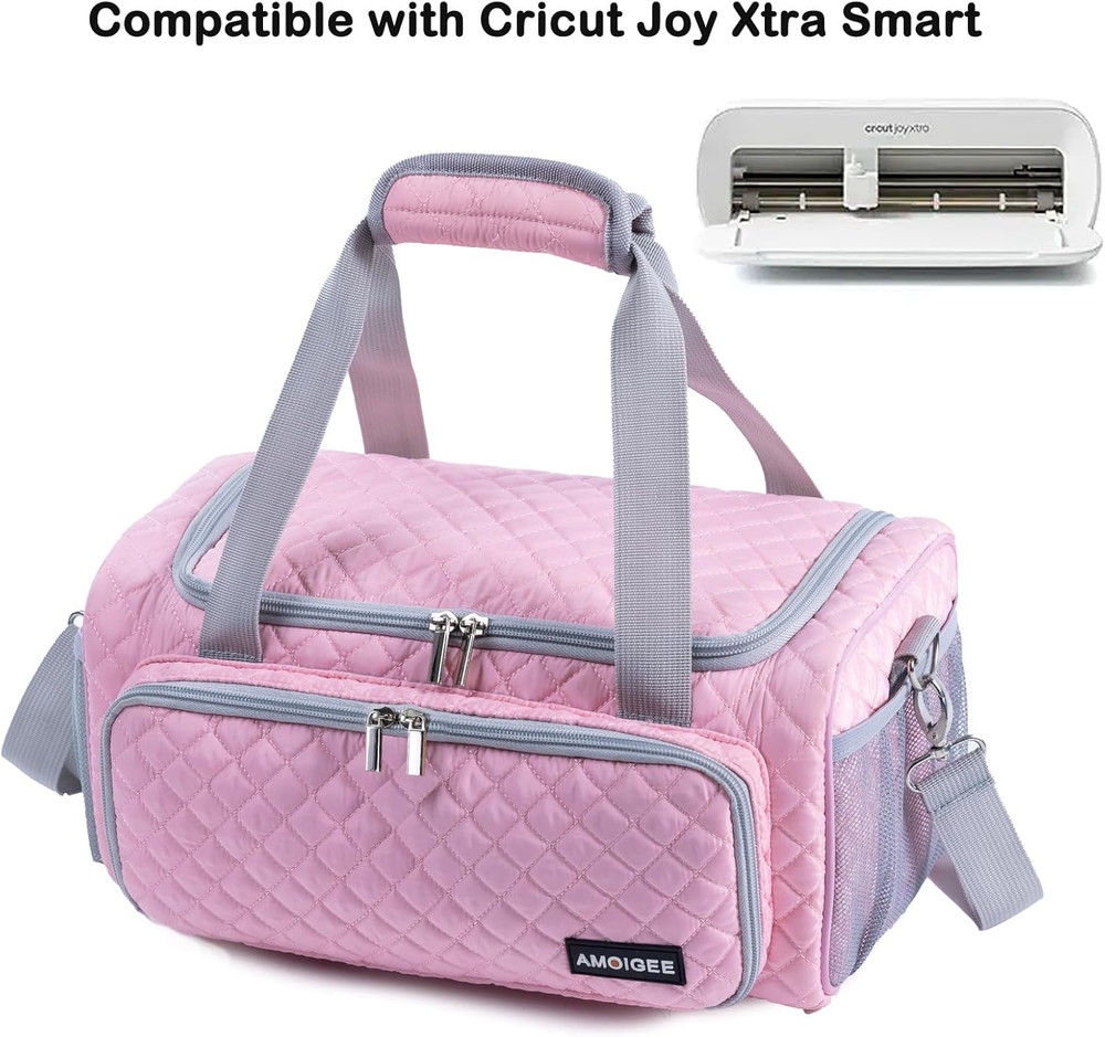 Carrying Case for Cricut Joy Xtra, Joy Extra Bag, Full Open Case with Pockets...