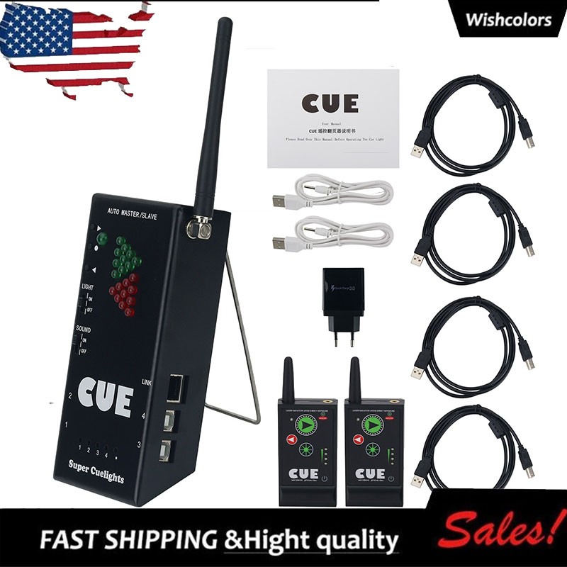 Super Cuelight Presenter Remote 1 Receiver & 2 Transmitters for Presentation PPT