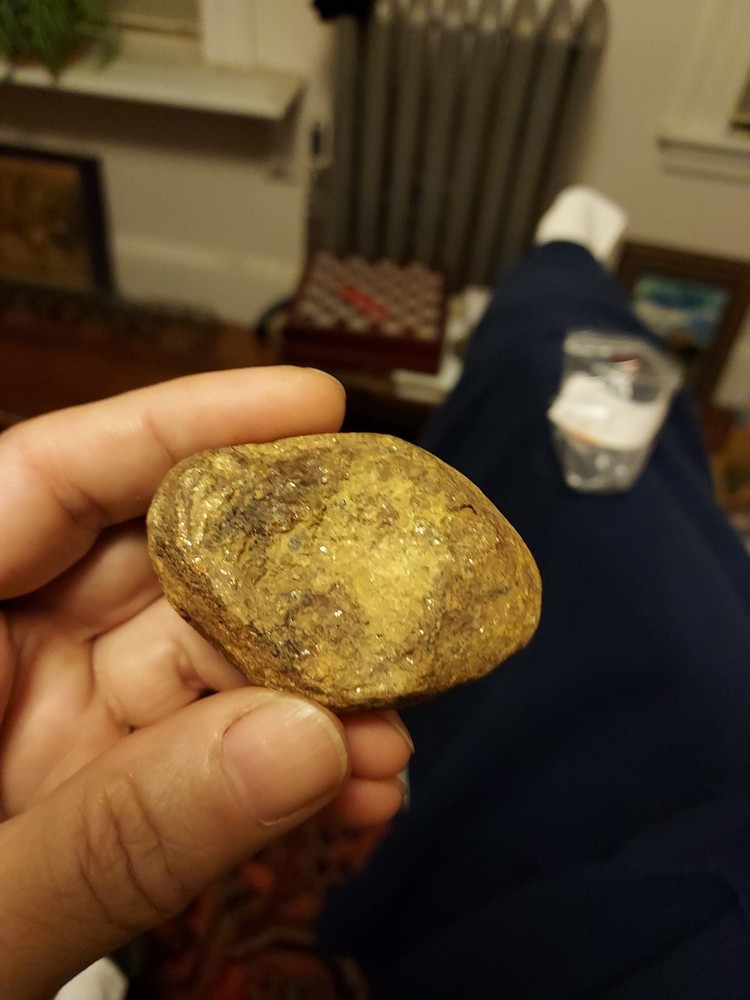 Gold on Quartz Specimen 110.47 Grams