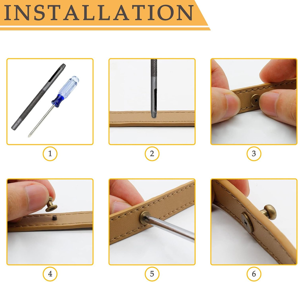 100Set 5Mm round Head Button Studs Solid Button Stud Screw Leather Button Rivets