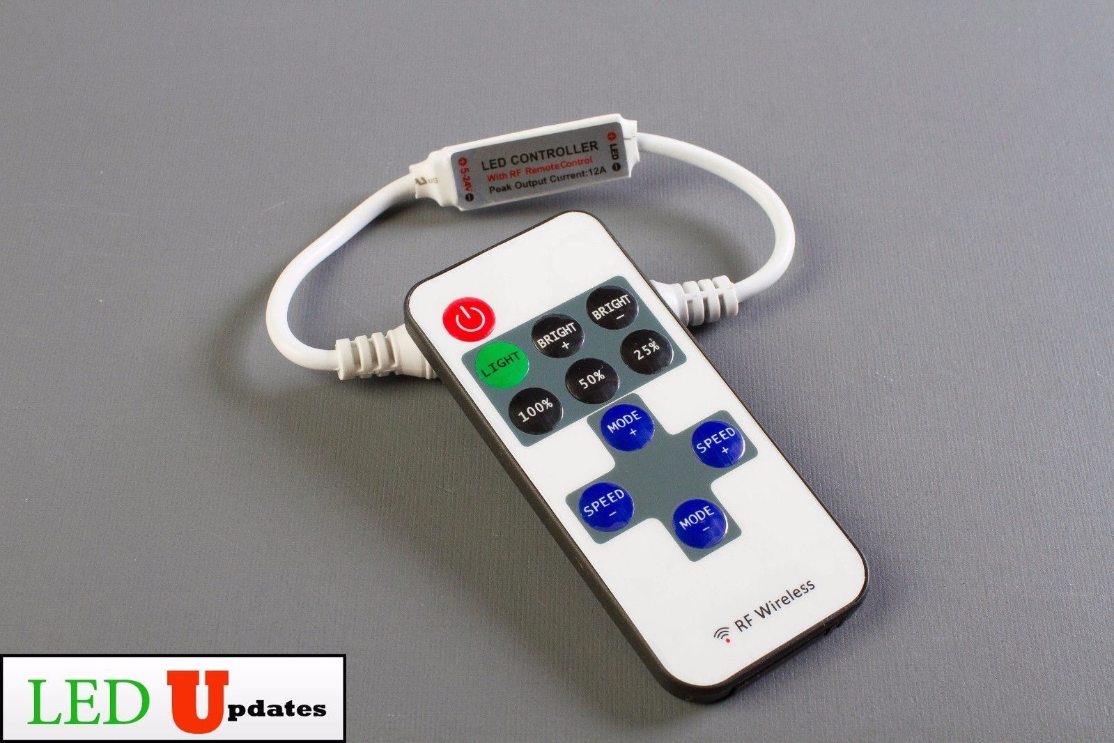 LED Light Dimmer + remote control For LED light strip module