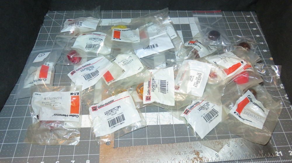 Cutler-Hammer Prestest Lens, Pulls, Levers, Knobs, Pilot lights and Accessories