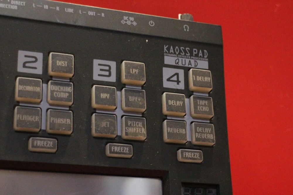 USED Korg KAOSS PAD QUAD Dynamic Effect Processor KP U2132 240209