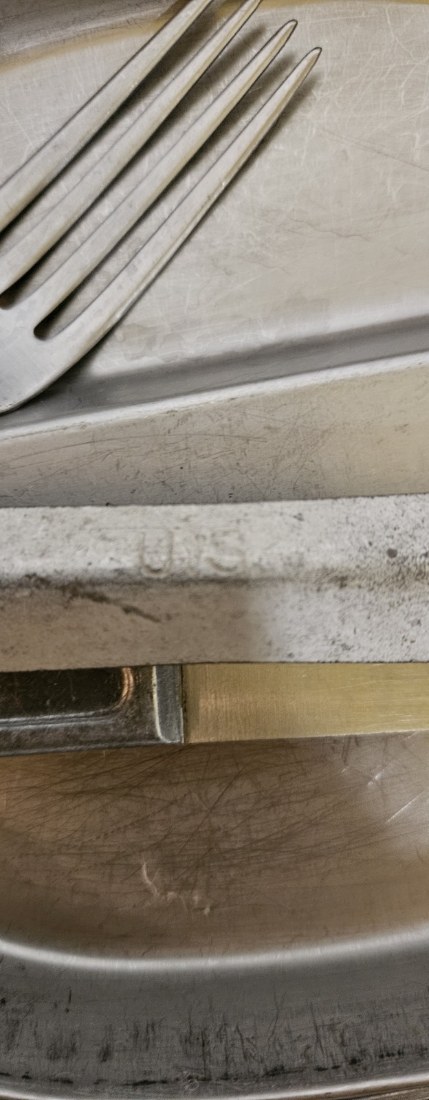 VTG 3 U.S. Army Mess Kits 2 1945 Great Vintage Condition.