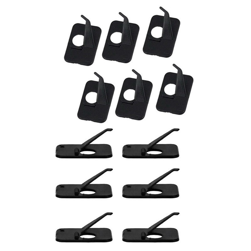 6pcs Arrow Rest Plastic Right Hand Set Training Black Accessory Useful