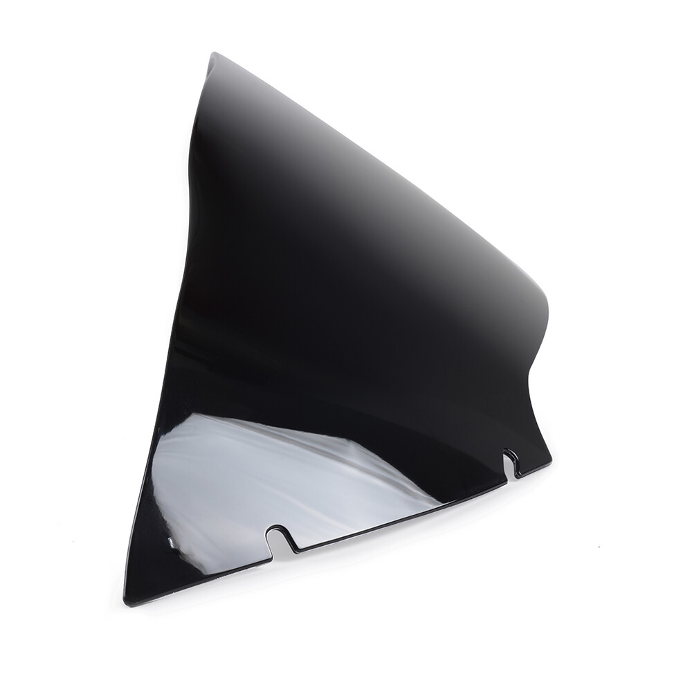8" Black Wave Windshield Windscreen for Harley Touring Road Glide 2015 - 2023