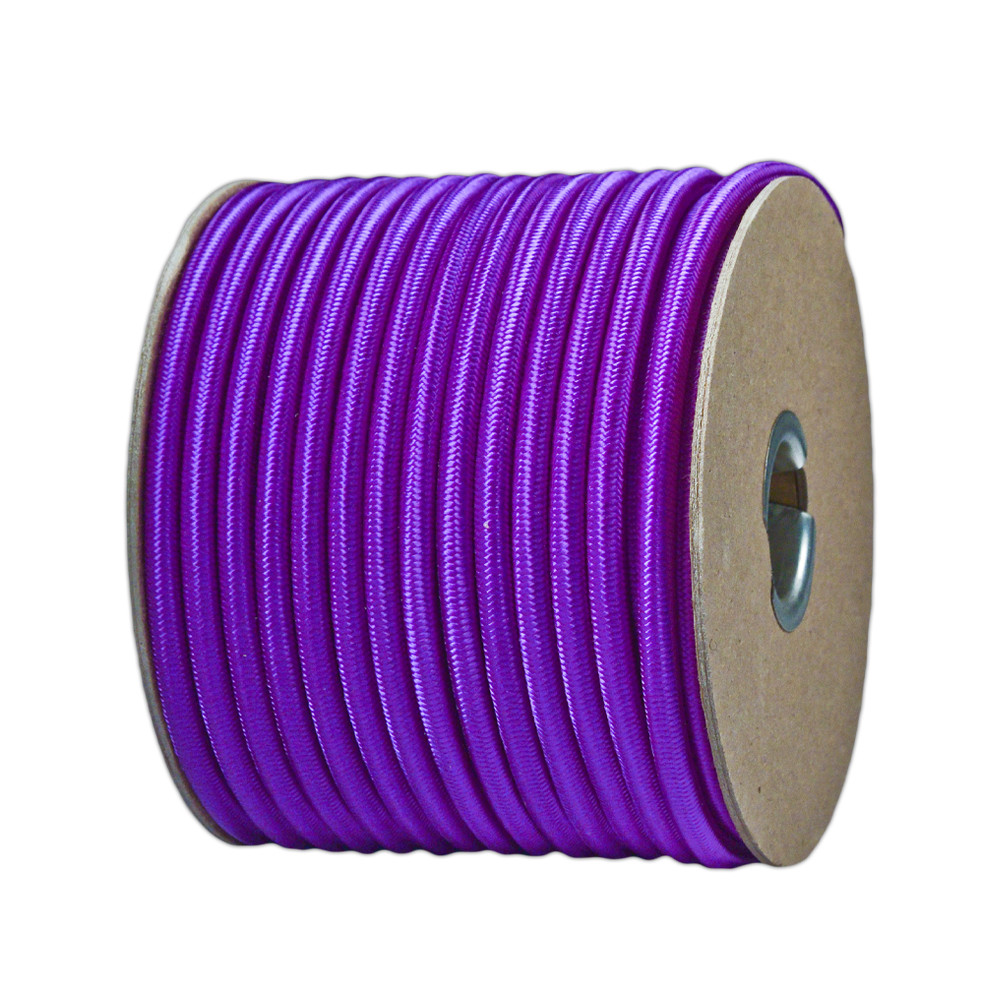 Bungee Cord Shock Stretch Nylon Bungie Line 1/4" (6.35mm) Diameter Quality Grade