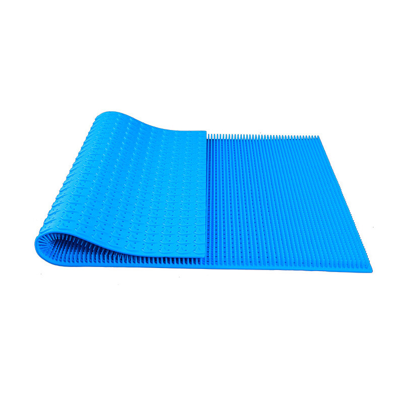 Cuttable silicone pads for various sterilization Tray Case Box Cassettes