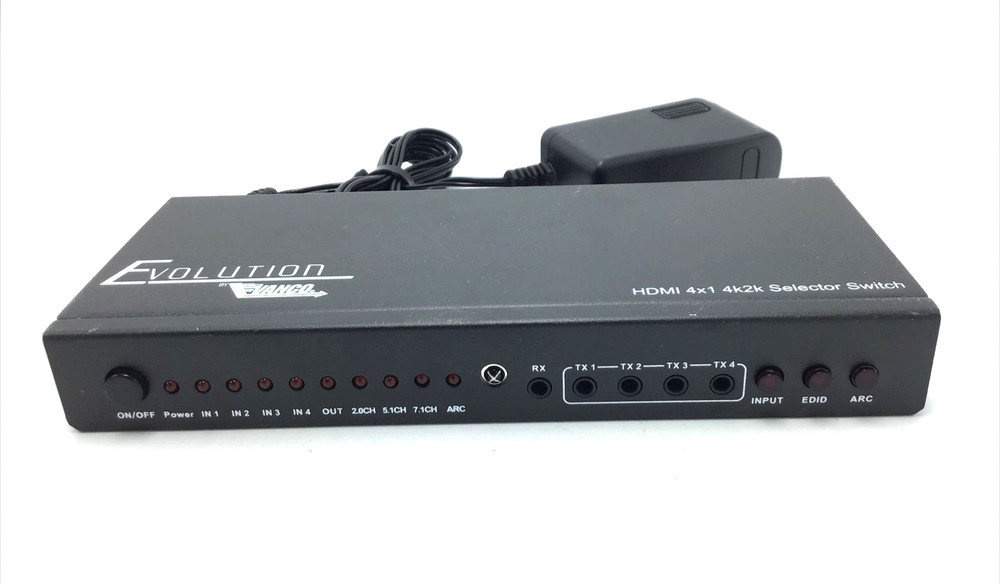 Vanco Evolution EVSW1041 HDMI 4x1 4k2k Selector Switch