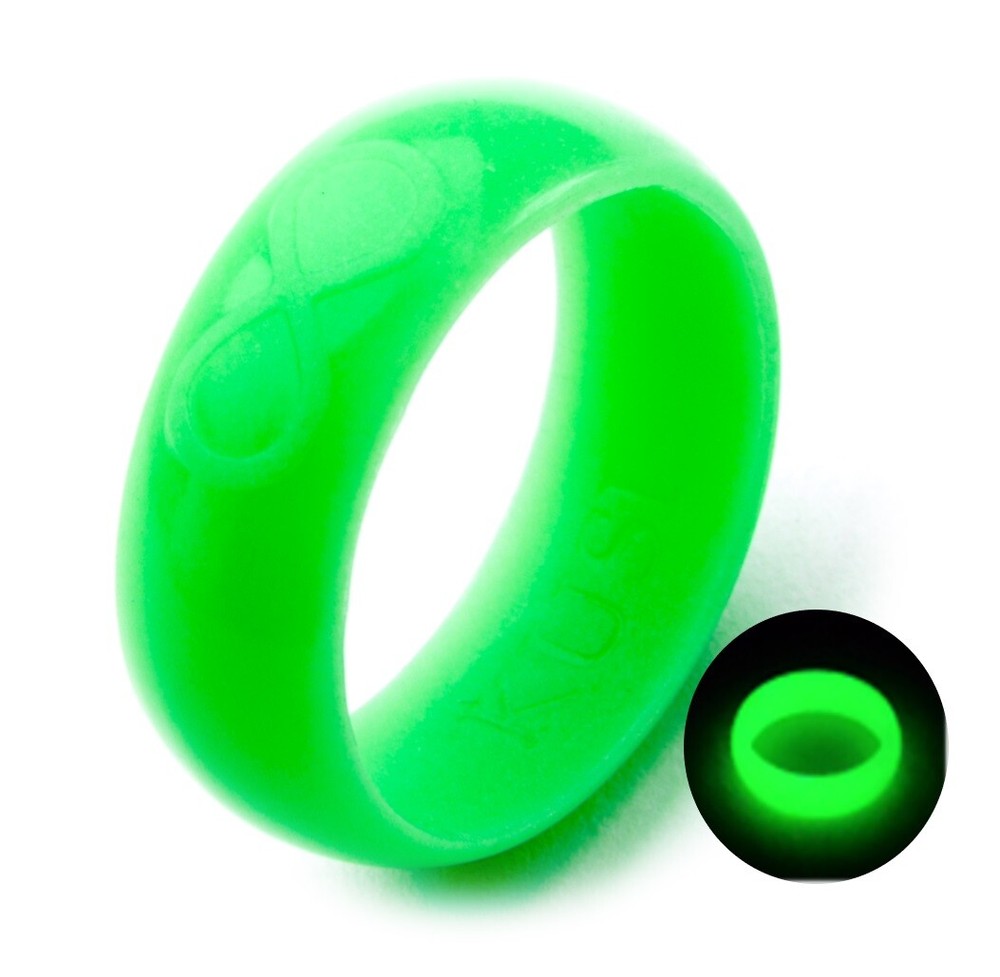 KUSI Silicone Wedding Ring Band for Men - Singles & 4 Pack Sets