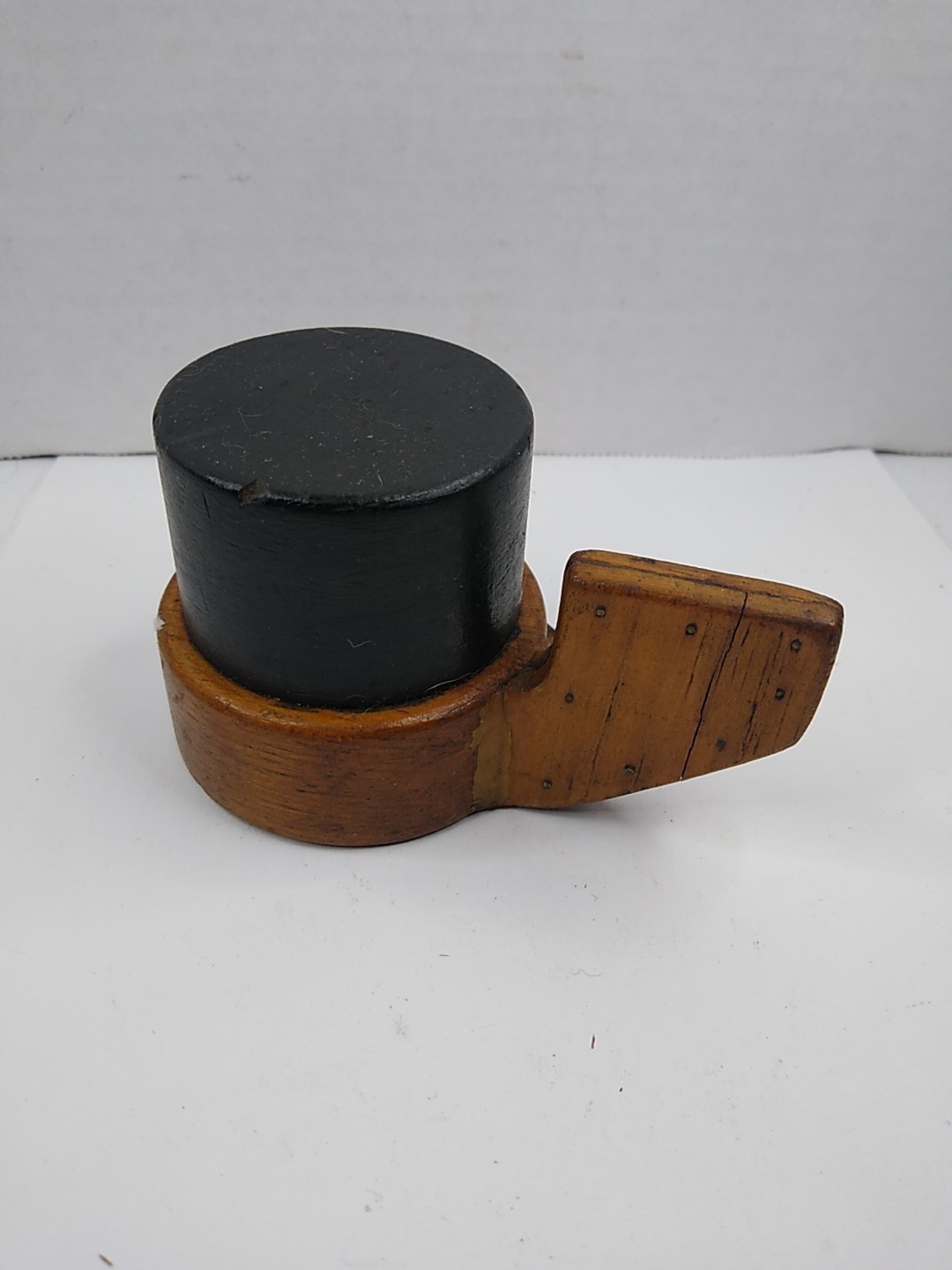 Vintage Wooden Wood Foundry Industrial Mold R.J. Reynolds Steampunk Art