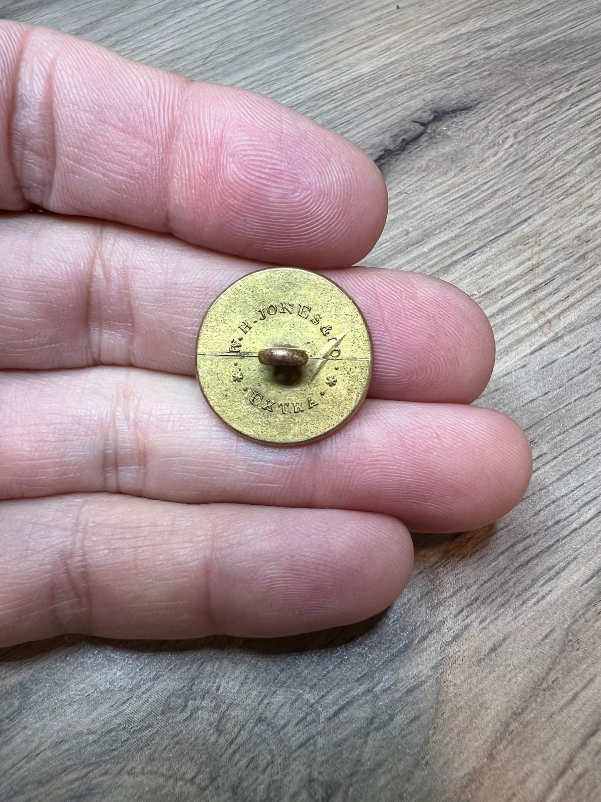 Pre Civil War, c.1830's, Artillery Militia Coat Button AM209 B.1. in Tice