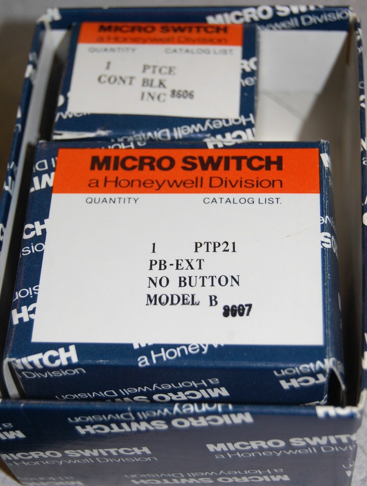 Micro Switch (Honeywell) Assembly PTP23E,  PTCE and PTP21