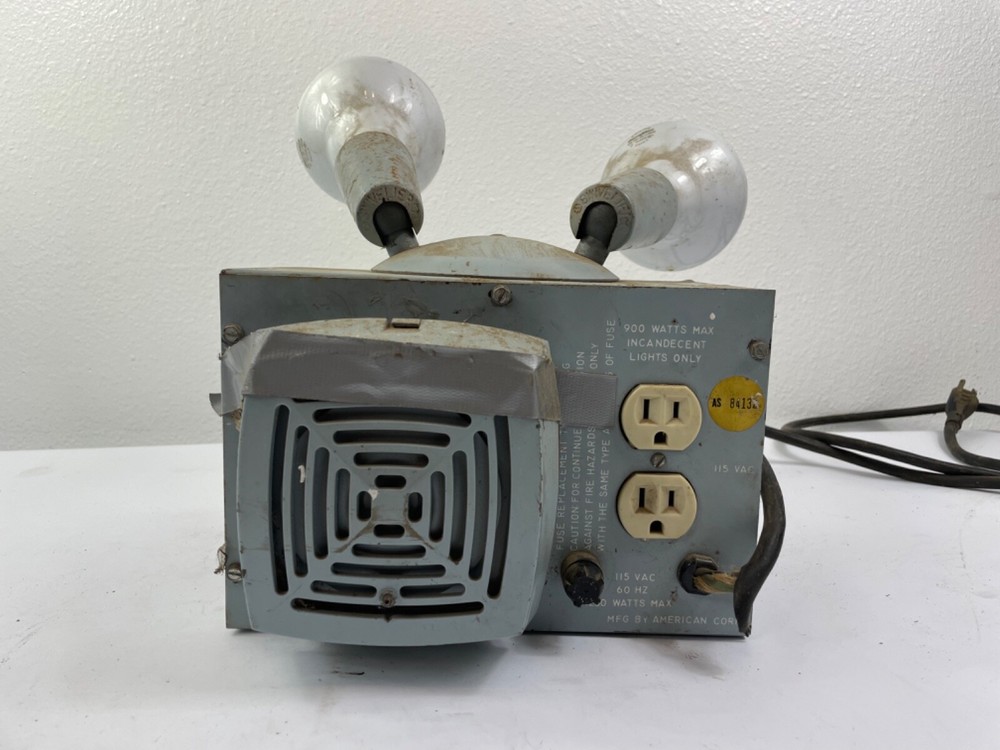 Vintage Ocular Intrustion Sensor Omni Audio Detection System Model: OC 1156