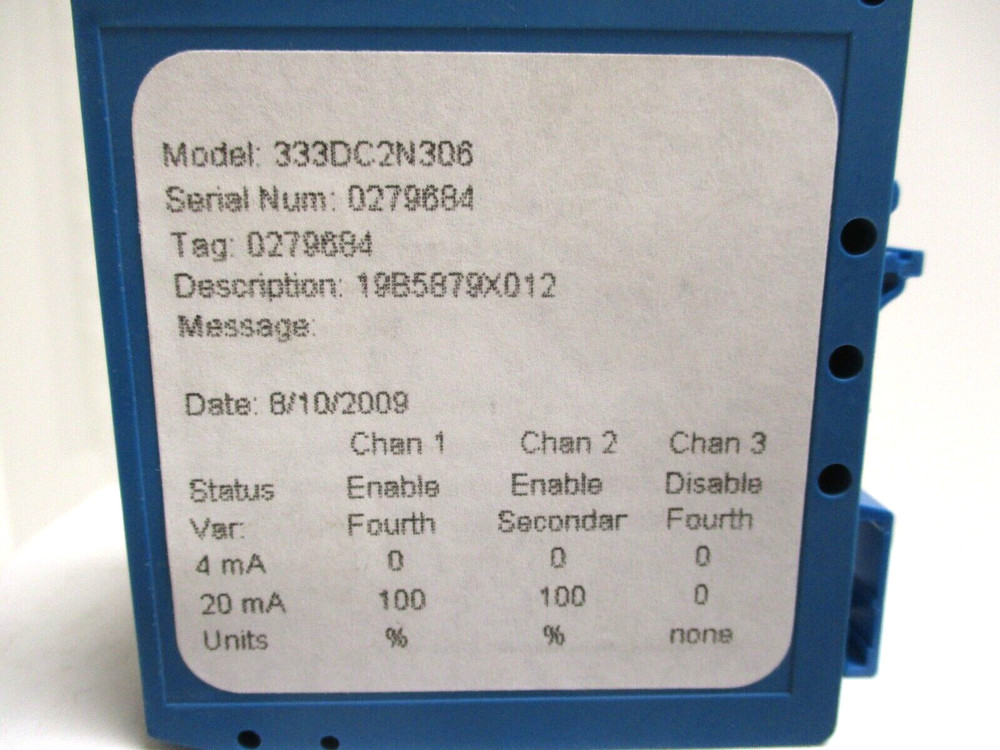 ROSEMOUNT HART TRI-LOOP , 333D