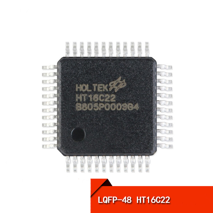HT16C22 LQFP-48 RAM Mapping 44x4 LCD Controller Driver SMD Surface Mount Chip IC