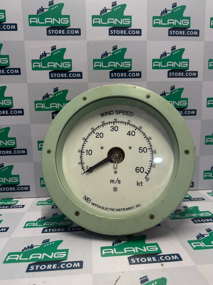 NIPPON ELECTRIC A200ST FAN ANEMOMETER & VANE WIND SPEED INDICATOR