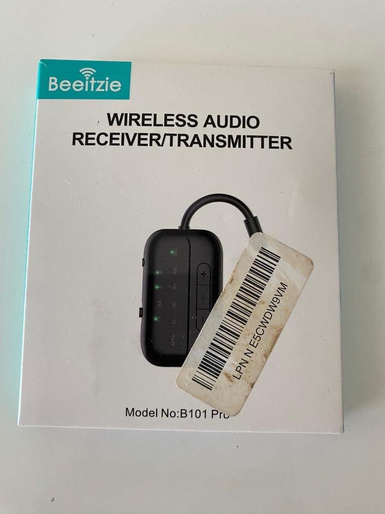 Wireless Audio Receiver Transmitter B101 PRO 2-in-1 Bluetooth 5.4 (NEW OPEN BOX)