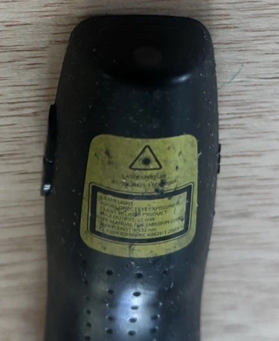 Logitech Professional Slideshow Remote Laser Pointer Presenter