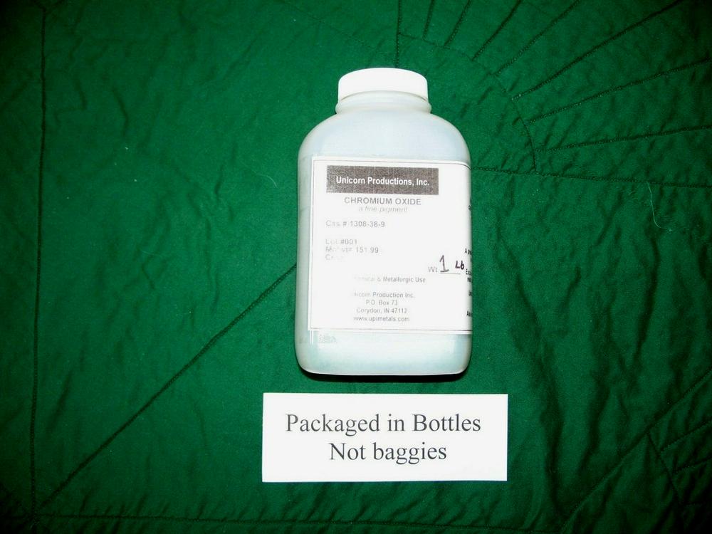 chromic oxide  1 lb a green pigment