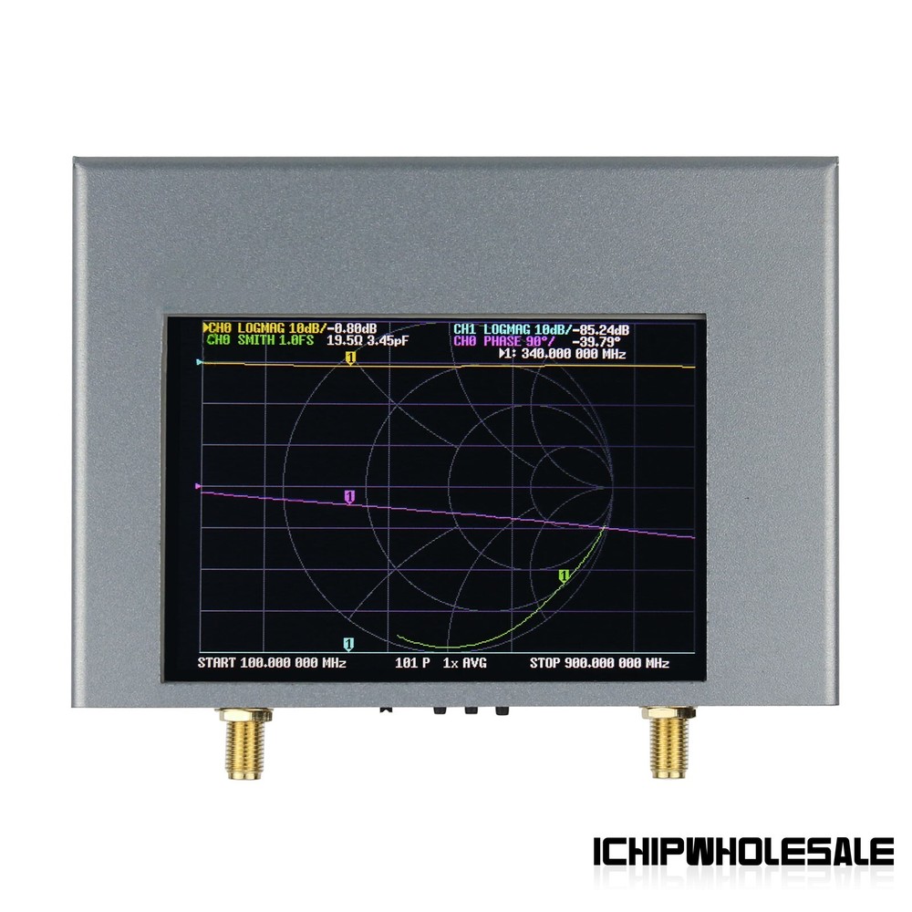 NanoVNA V2 Plus4 Hardware Vector Network Analyzer 50K-4GHz Antenna Analyzer HF