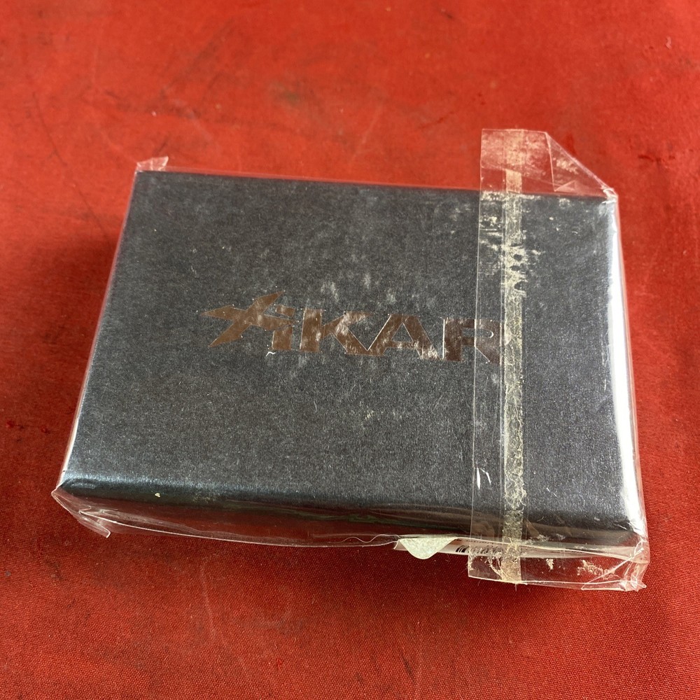 Xikar (580BK) EX Cigar Lighter Black with Box - Tested & Working