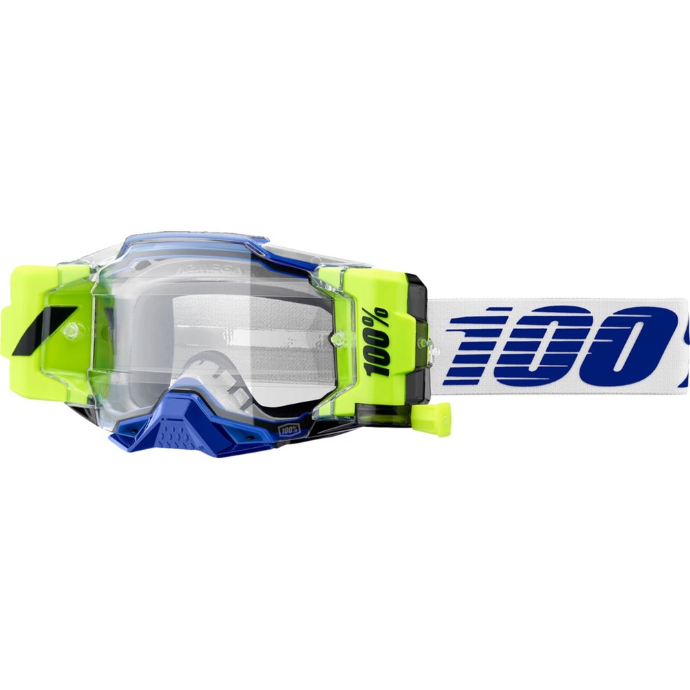 100% Armega Goggle - Forecast - Blue/Clear 50006-00006