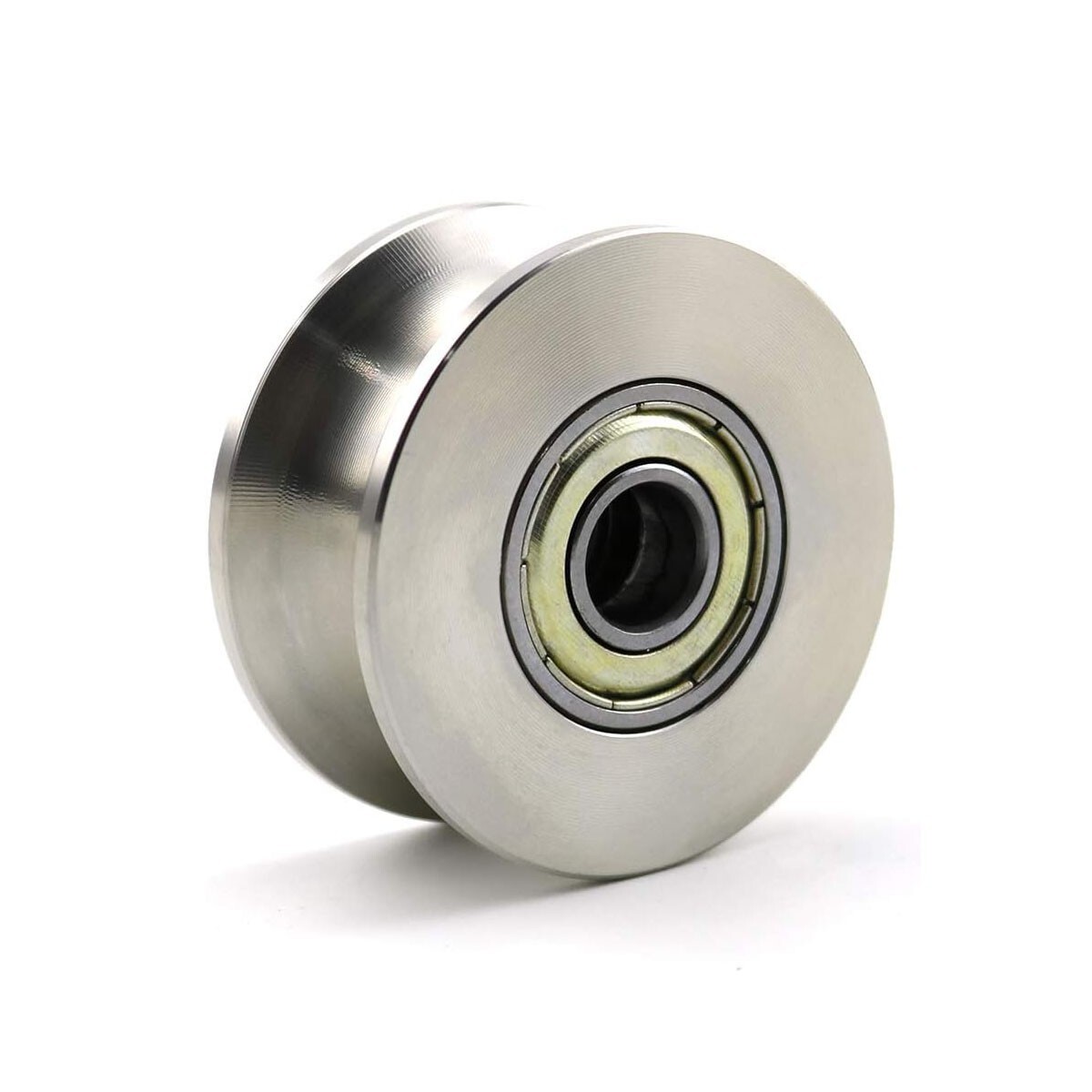 2PACKS Wheel Bearing U Groove Pulley U Groove Bearing Pulley Wheel U Groove