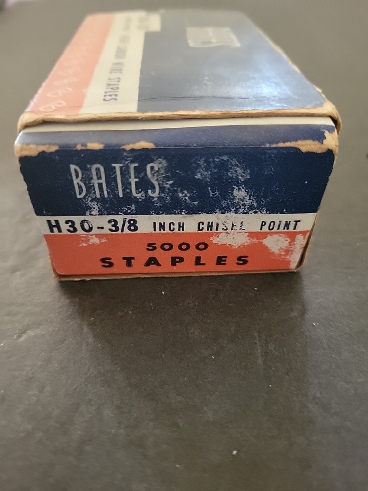 Bates Chisel Point H30-3/8" Open Box