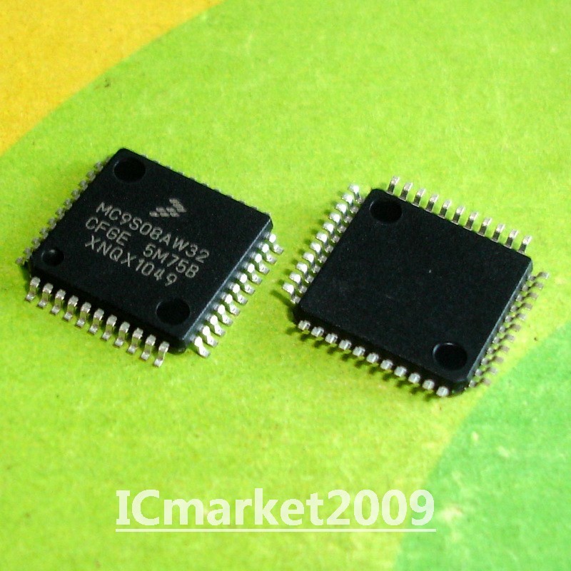 5 PCS MC9S08AW32CFGE LQFP-44 MC9S08AW32 Microcontrollers